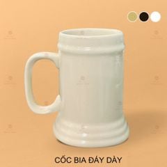 Cốc Bia Đáy Dày